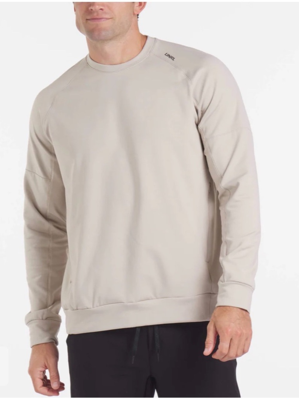 NWT UNRL Sand Crossover Crewneck Sweatshirt